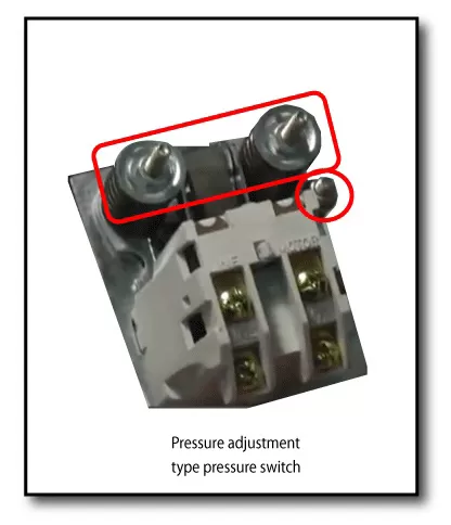 LF10 Compressor Pressure Switch Adjustment